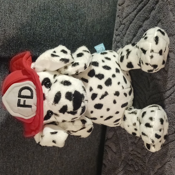 Manhattan Toy Dalmatian Fire Department Mascot Plush FD Hat - Picture 1 of 8